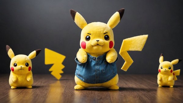 Pikachu en peluche : le cadeau magique pour tous les fans