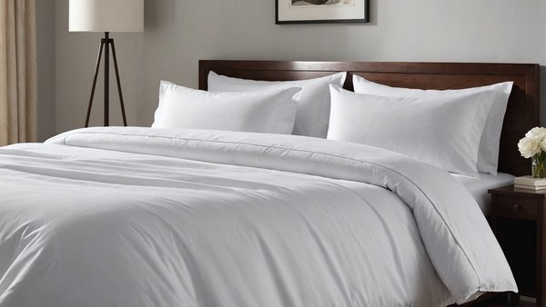 Découvrez la parure de lit en percale de coton haut de gamme